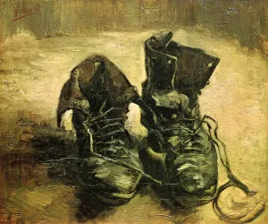 A Pair of Shoes by Vincent van Gogh - Hand-Painted Oil Painting Reproduction