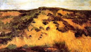 Dunes by Vincent van Gogh - Hand-Painted Oil Painting Reproduction