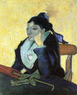 L'Arlesienne, Portrait of Madame Ginoux by Vincent van Gogh - Hand-Painted Oil Painting Reproduction