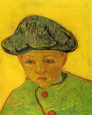 Portrait of Camille Roulin by Vincent van Gogh - Hand-Painted Oil Painting Reproduction