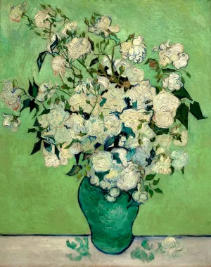 Roses by Vincent van Gogh - Hand-Painted Oil Painting Reproduction