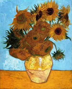 Sunflowers by Vincent van Gogh Oil Painting Reproduction