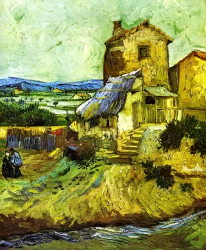 The Old Mill by Oil Painting Reproduction
