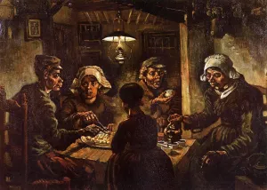 The Potato Eaters II by Vincent van Gogh - Hand-Painted Oil Painting Reproduction