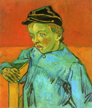The Schoolboy Camille Roulin by Vincent van Gogh - Hand-Painted Oil Painting Reproduction