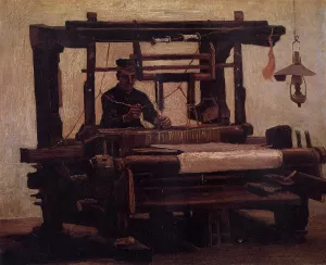 Weaver, Seen from the Front by Vincent van Gogh - Hand-Painted Oil Painting Reproduction